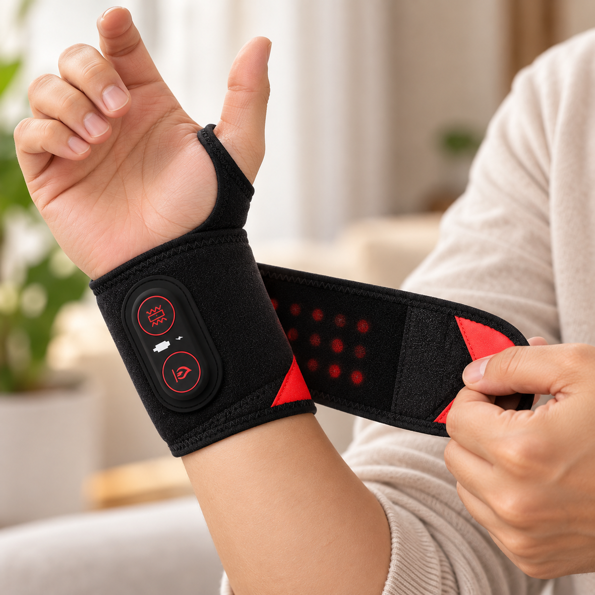 Veyo Cordless Heated Wrist Massager