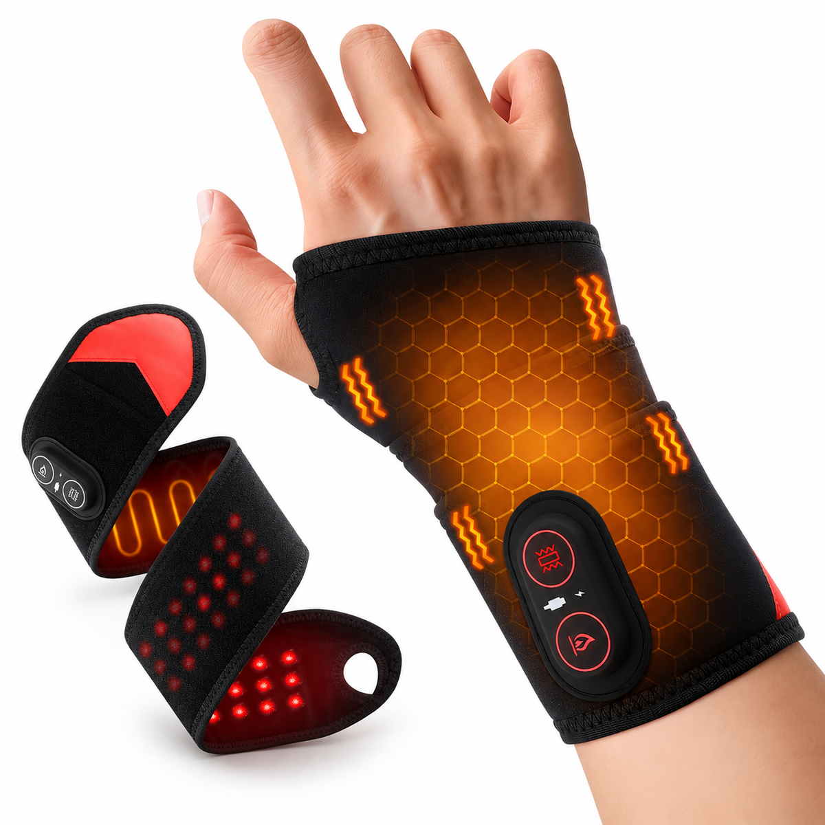 Veyo Cordless Heated Wrist Massager